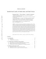 Quasinormal modes of black holes and black branes