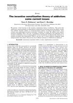 The incentive sensitization theory of addiction: some current issues
