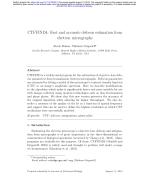 CTFFIND4: Fast and accurate defocus estimation from electron micrographs