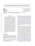 Benchmarking Deep Reinforcement Learning for Continuous Control