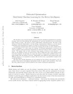 Federated Optimization: Distributed Machine Learning for On-Device Intelligence
