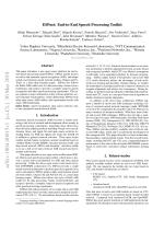 ESPnet: End-to-End Speech Processing Toolkit
