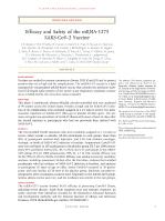 Efficacy and Safety of the mRNA-1273 SARS-CoV-2 Vaccine
