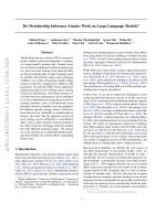 Do Membership Inference Attacks Work on Large Language Models?