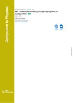 IMD—Software for modeling the optical properties of multilayer films