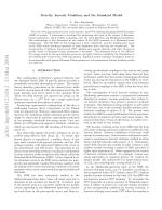 Gravity, Lorentz Violation, and the Standard Model