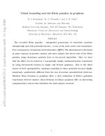 Chiral tunneling and the Klein paradox in graphene