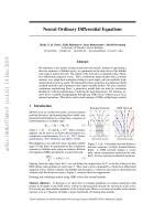 Neural Ordinary Differential Equations