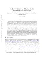 Gradient Guidance for Diffusion Models: An Optimization Perspective
