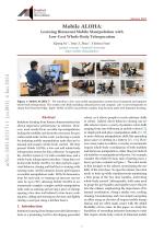 Mobile ALOHA: Learning Bimanual Mobile Manipulation with Low-Cost Whole-Body Teleoperation