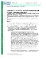 Biosynthesis of Plant Volatiles: Nature’s Diversity and Ingenuity