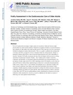 Frailty Assessment in the Cardiovascular Care of Older Adults
