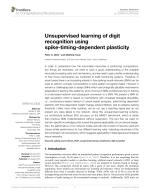Unsupervised learning of digit recognition using spike-timing-dependent plasticity