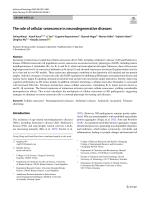 The role of cellular senescence in neurodegenerative diseases