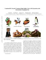 Consistent3D: Towards Consistent High-Fidelity Text-to-3D Generation with Deterministic Sampling Prior
