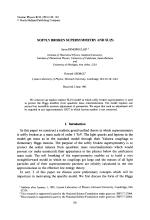 SOFTLY BROKEN SUPERSYMMETRY AND SU(5)