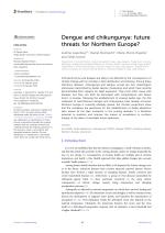 Dengue and chikungunya: future threats for Northern Europe?