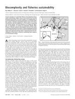 Biocomplexity and fisheries sustainability