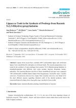 Lipases as Tools in the Synthesis of Prodrugs from Racemic 9-(2,3-Dihydroxypropyl)adenine