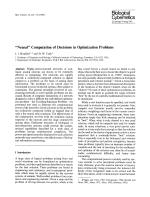 "Neural" Computation of Decisions in Optimization Problems