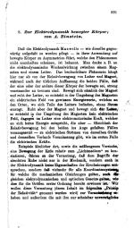 Zur Elektrodynamik bewegter Körper;