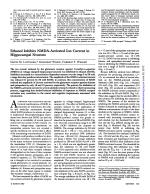 Ethanol Inhibits NMDA-Activated Ion Current in Hippocampal Neurons
