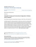 Integrated Coverage and Connectivity Configuration in Wireless Sensor Networks