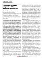 Chronology, causes and progression of the Messinian salinity crisis