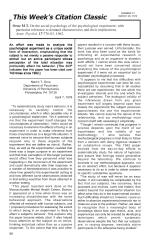 On the social psychology of the psychological experiment: with particular reference to demand characteristics and their implications.