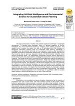 Integrating Artificial Intelligence and Environmental Science for Sustainable Urban Planning
