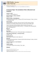 Consensus Paper: The Cerebellum's Role in Movement and Cognition