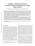 SegNet: A Deep Convolutional Encoder-Decoder Architecture for Image Segmentation