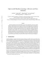 Open-world Machine Learning: A Review and New Outlooks