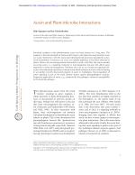 Auxin and Plant-Microbe Interactions