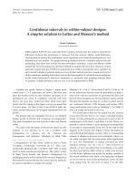 Confidence intervals in within-subject designs: A simpler solution to Loftus and Masson’s method