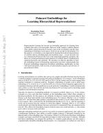 Poincaré Embeddings for Learning Hierarchical Representations