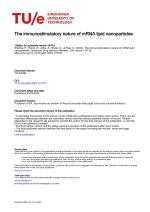 The immunostimulatory nature of mRNA lipid nanoparticles