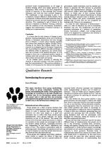 Qualitative Research Introducing focus groups