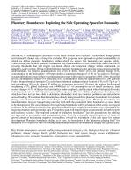 Planetary Boundaries: Exploring the Safe Operating Space for Humanity