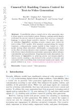 CameraCtrl: Enabling Camera Control for Text-to-Video Generation