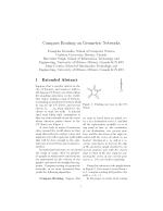 Compass Routing on Geometric Networks