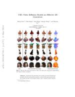 V3D: Video Diffusion Models are Effective 3D Generators