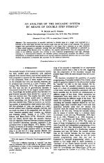 AN ANALYSIS OF THE SACCADEIC SYSTEM BY MEANS OF DOUBLE STEP STIMULI*