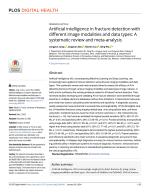 Artificial intelligence in fracture detection with different image modalities and data types: A systematic review and meta-analysis