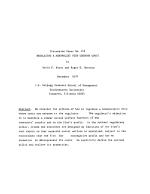REGULATING A MONOPOLIST WITH UNKNOWN COSTS