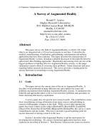 A Survey of Augmented Reality