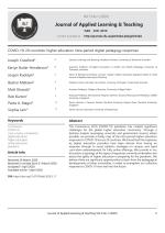 COVID-19: 20 countries’ higher education intra-period digital pedagogy responses