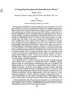 A Computing Procedure for Quantification Theory