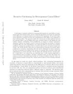 Recursive Partitioning for Heterogeneous Causal Effects