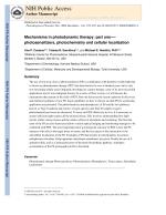 Mechanisms in photodynamic therapy: part one—photosensitizers, photochemistry and cellular localization